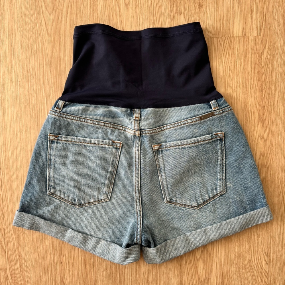 Pinkblush cuff him denim jean shorts nwot - Picture 2 of 2